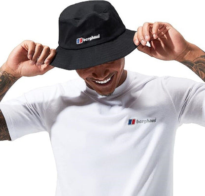 Mens Berghaus T Shirt Organic 100% Cotton Classic Logo Crew Neck Tee