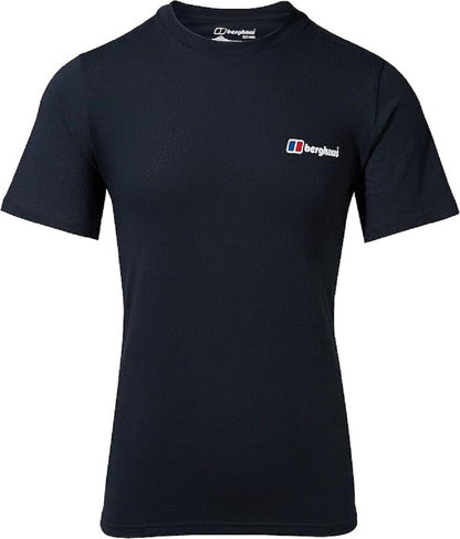 Mens Berghaus T Shirt Organic 100% Cotton Classic Logo Crew Neck Tee