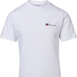 Mens Berghaus T Shirt Organic 100% Cotton Classic Logo Crew Neck Tee
